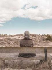 After being a widow,